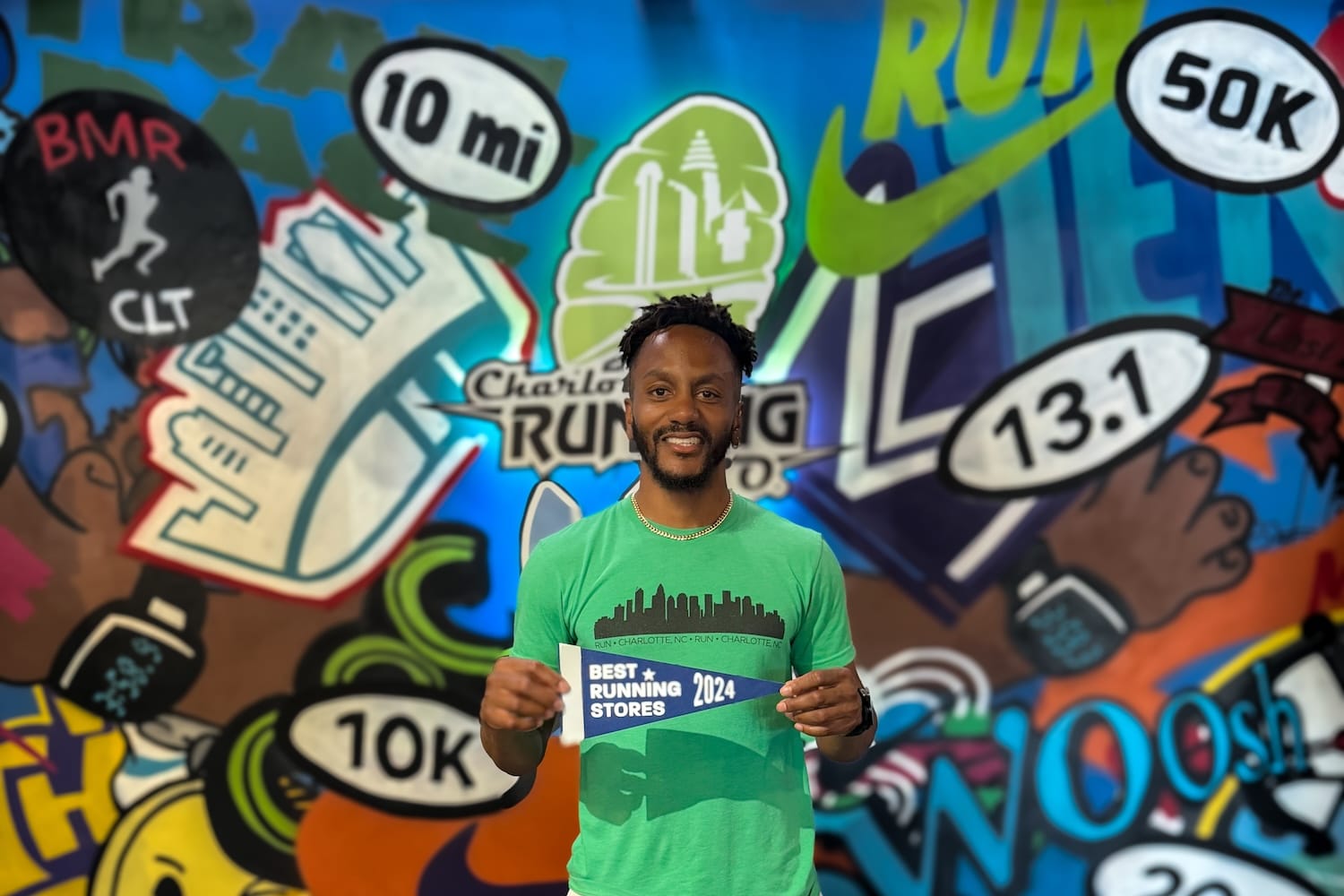 Charlotte Running Co. Manager Armani McDonald Talks Inclusive Community Initiatives and Running in Charlotte